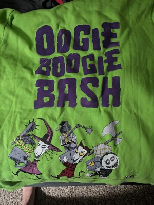 oogie boogie bash 2024 hoodie AND Loungefly Back Pack Have Med Or XL Available