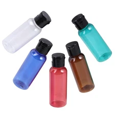 10 Pcs 50 ml Subpackaging Bottles Travel Refillable Bottles for Cosmetic Liquids