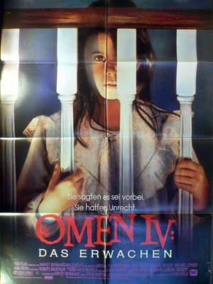 Omen IV: Das Erwachen - Faye Grant - Filmposter A1 84x60cm gefaltet