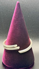 925 Sterling Silver  Bangle, Slightly Adjustable Size 7.25 — photo 1