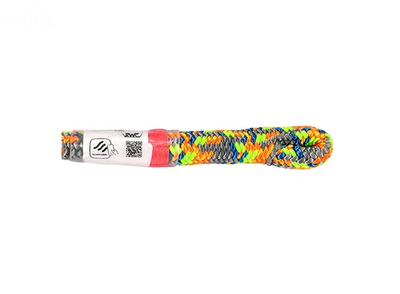 #ad TEUFELBERGER TACHYON ASH 11.5mm x 150ft Climbing Rope w Eye Splice Multicolor $236.75