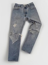 RE/DONE 90s LEVI  S 501 WOMENS JEANS SZ 25 RECONSTRUCTED IN USA Retro City Rock