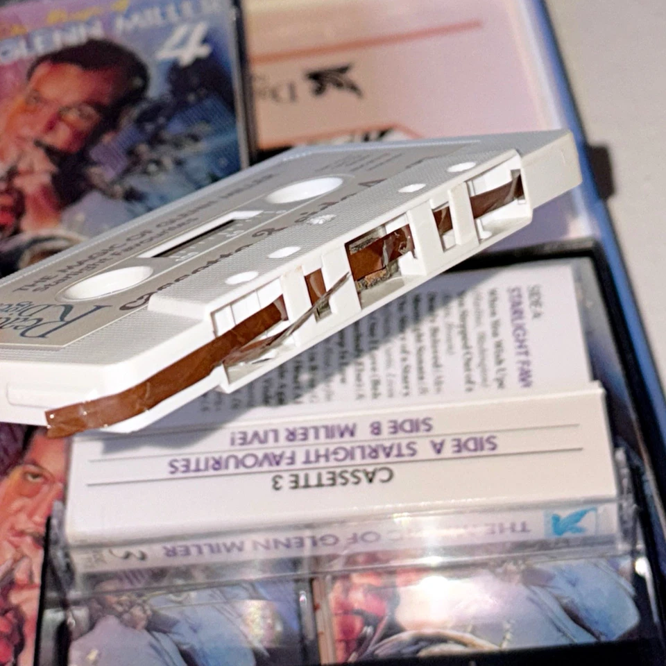 The Magic of Glenn Miller Eine Kassette defekt 4 Kassetten in OVP vintage retro - Bild 2 von 4