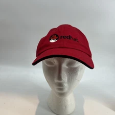 Official Red Hat Enterprise Linux Baseball Adjustable Cap Hat Used