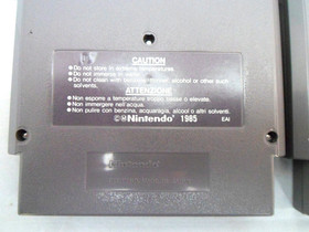 Teenage Mutant Ninja Hero Turtles + Burai Fighter (Nintendo NES Cartridges) PAL