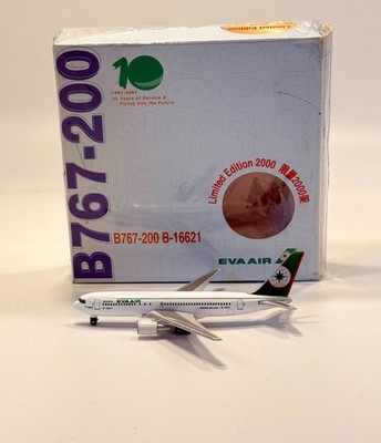 Nr. 0612 Herpa Wings 512848 EVA Air Boeing 767-200 Lim. Edition 2000  1:500