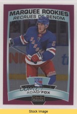 2019-20 O-Pee-Chee Platinum Marquee Rookies Matte Pink Adam Fox #178 READ 8e5