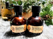 The Body Shop Spa of the World Thai Makrut Lime Firm Oil, Monoi Oil. Brand New!