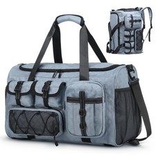 40L Unisex Duffel Bag for Gym, Travel, and Sports with Separate Shoe Pocket