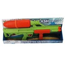 Big Water Splash Blaster Toy Kids OS Green NEW 30oz Capacity Pump Action 18003