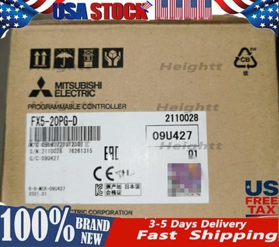 1PC New Mitsubishi PLC Programmable Controllers Processors Module FX5-20PG-D