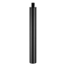 4" Metal Extension Rod, 1Pcs 1/4"-20 Female to Male Thread Tripod Tube Black