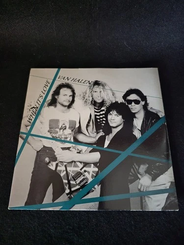 Van Halen When It's Love 7" Single - 1988 UK Promo Release