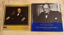 ‘The Voice of Winston Churchill’ & ‘The State Funeral of Winston Churchill’ LP’s