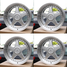 18 Oz Racing Futura Silver Style Rims 18x89.5 3538 5x1125x120