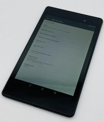 ASUS Google Nexus 7 Tablet K008 7'' 32GB WLAN Touch Display Android 6.0.1 Kamera