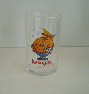 Fußball Espana 82 Naranjito Glas