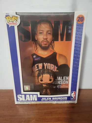 New York Knicks Jalen Brunson Funko Pop! NBA Slam Magazine Cover #20 NEW!