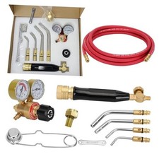 Professional Air Acetylene Torch Kit Fuel Gas kit 11 pieces Turbo Torch Kit
