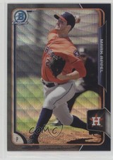 2015 Bowman Chrome Prospects Asia Exclusive Black Wave Refractor Mark Appel 0o9