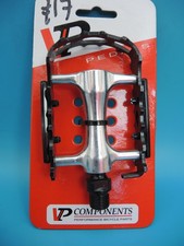 VP 195E MTB / HYBRID / TRECKING PEDALS - ALLOY CAGE + BODY - GRIPPY CAGE - NEW