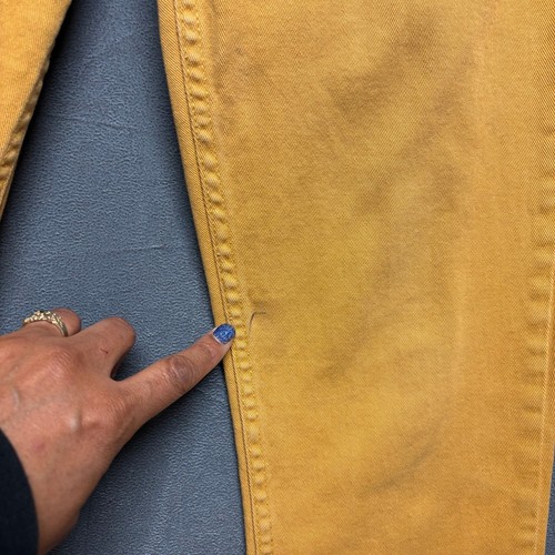 Arizona Jeans Super Skinny Mustard Stretchy Comfy Casual Skater Juniors 11 Artsy - Picture 8 of 14