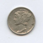 1941-S  Mercury Dime - 90% Silver - Free Shipping