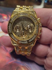 Unbranded Gold Quartz Watch 40 Mm