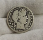 1895 O US Barber Silver Half 50c G (Cleaned) Semi Key