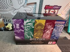 One Piece Card - THE BEST Storage Box Set PRB-01 Japanese SEALED DISCONTINUED 