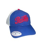 Pepsi Cola Baseball Mesh Cap Hat- Red White, Blue By The Game NWT