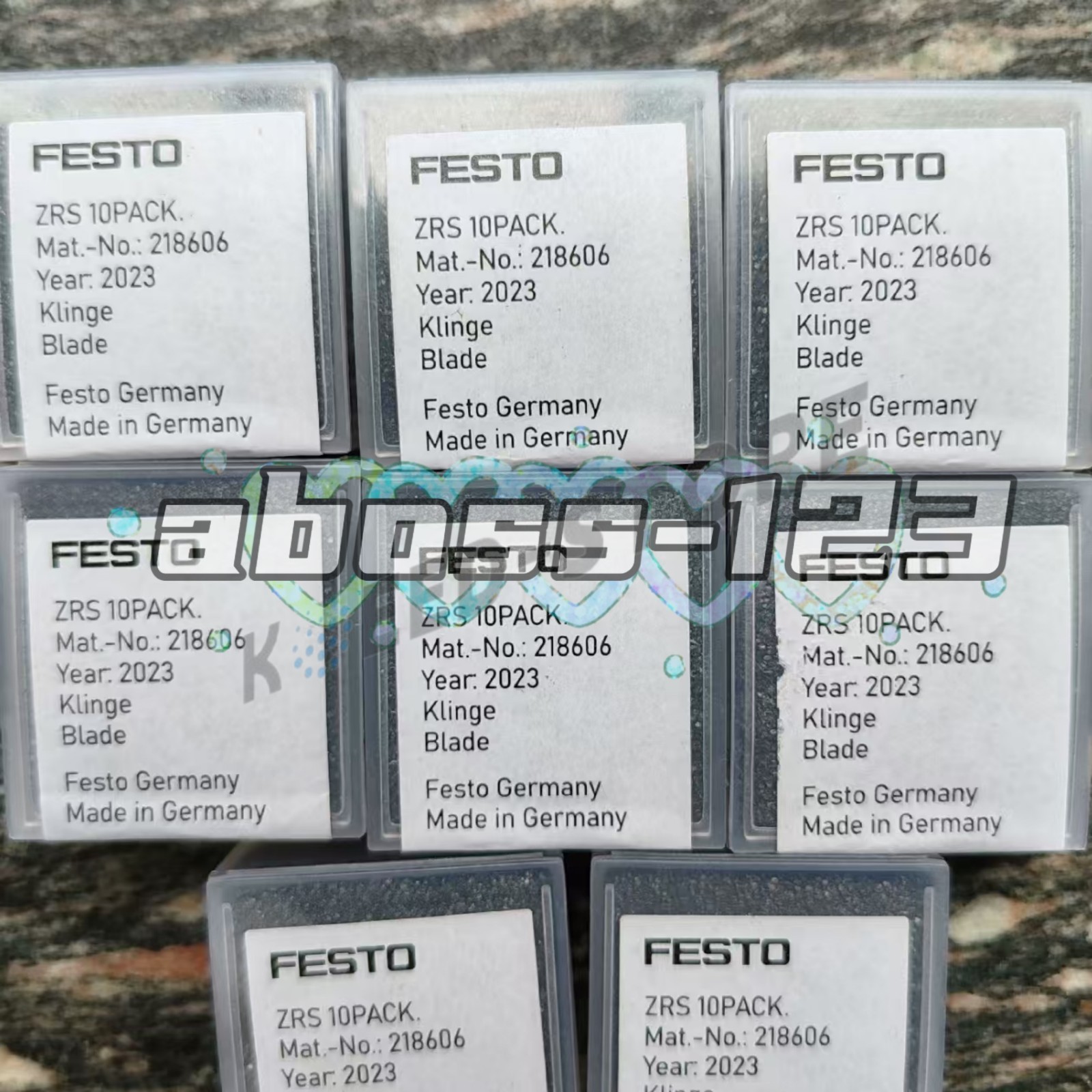 FESTO ZRS10PACK 218606 Pipe Cutter 10pcs New