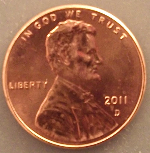 2011-D Lincoln Shield Cent — photo from the most recent tracked eBay sale