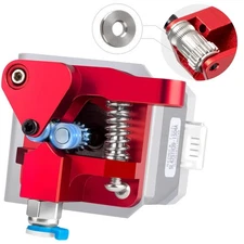All-Metal Dual Gear Extruder Kit with Washer Design | Compatible with Ender 3