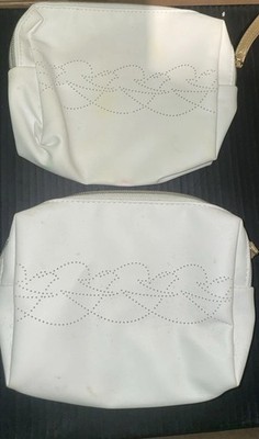 Kulturtasche/Kulturbeutel/Reisetasche taubenweiß. X2