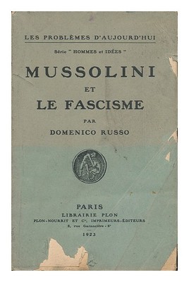 M. Mussolini et les accords du Latran - RG 140 écrit par RISS (Grise