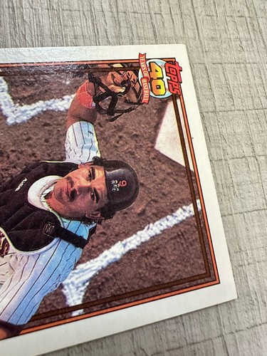 1991 Topps 40 Years of Baseball Card Benny Santiago #760 Padres - Picture 4 of 7