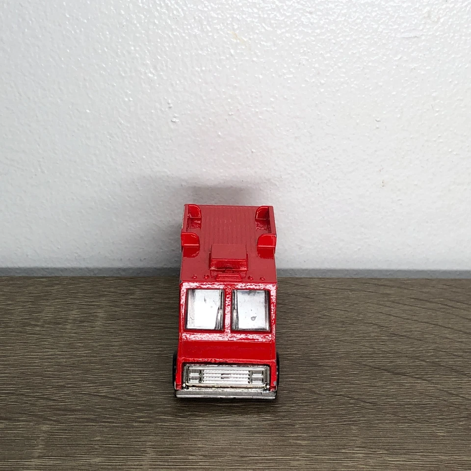 Camión de comida Hot Wheels Quick Bite Friburger 1983 vintage rojo diecast coche de juguete 1:64 Foto 2 de 4