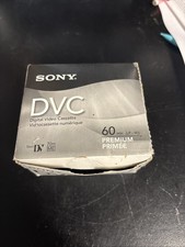 Sony DVM60PRRJ Camera Tape MiniDV Digital Video Cassette Case Of 5 60min New