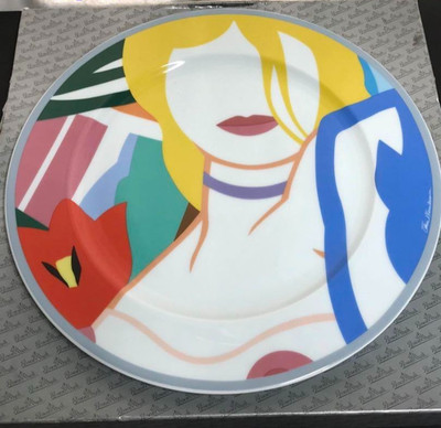 Rosenthal Kunstlerplatzteller Plate Platter 31cm by Tom Wesselmann