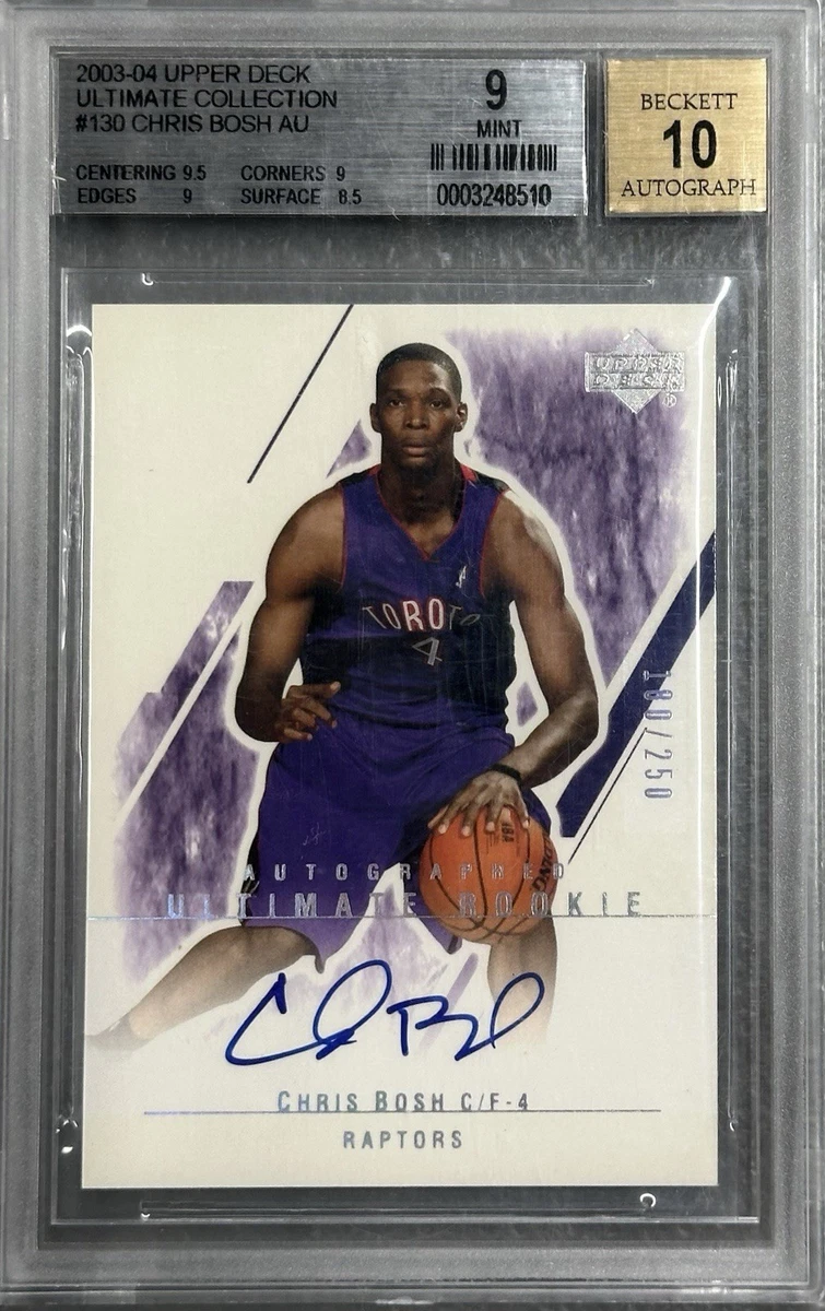2003-04 Upper Deck Ultimate Collection Basketball Trading Cards