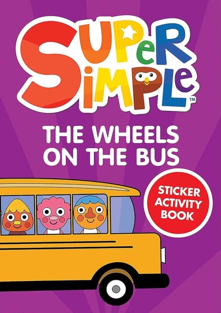 Super Simple™ The Wheels on the Bus Sticker Activity Book by Dover Publications - Image 3