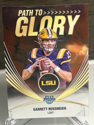 2025 Bowman Chrome U Path to Glory Garrett Nussmeier LSU Insert