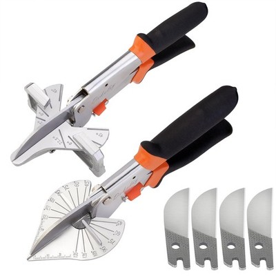 Dekeliy Miter Shears 2 Pack,Multifunctional Trunking Shears for Angular Cutti...