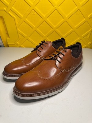 Stacy Adams Elegant Brown Leather Men\'s Dress Shoes Stacy Adams Travato Wingtip Brown Multi Oxford Dress Shoes  main image 4