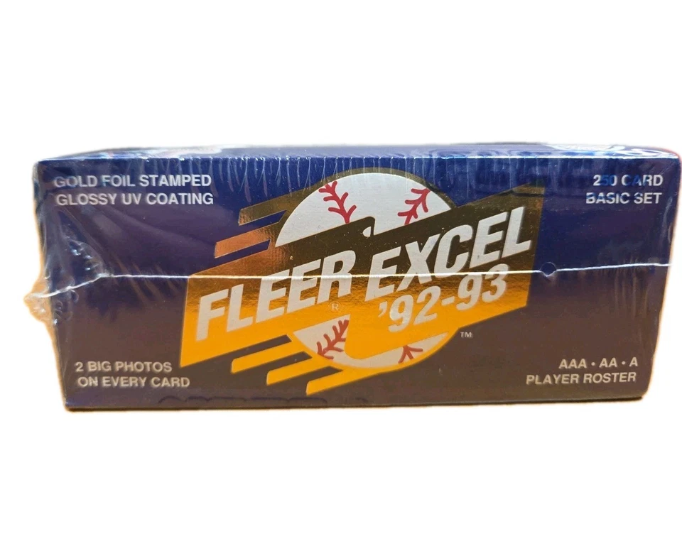 1992-93 Fleer Excel Premiere Minor League Baseball Factory Sealed Box Jeter  - Image 2 of 4