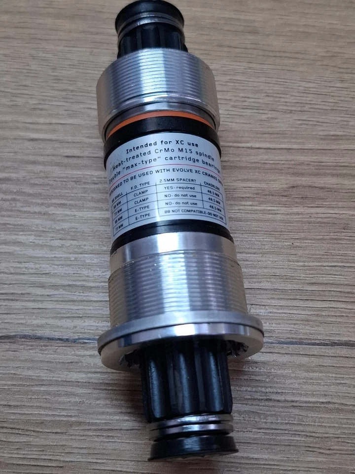 Retro Bicycle Parts NIB NOS RaceFace SRX ISIS Bottom Bracket - 108mm - Image 4 of 4