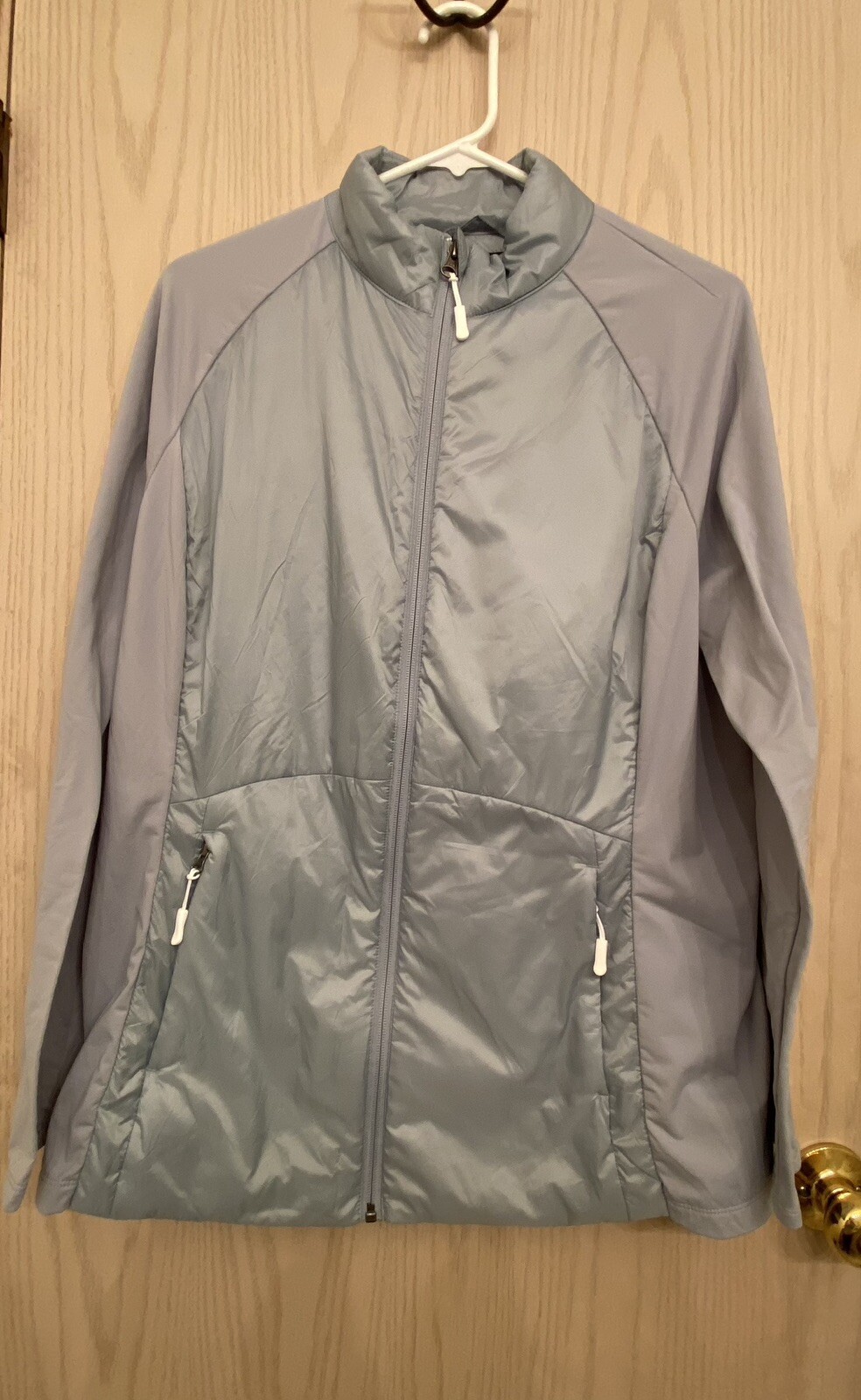 Kyodan Athletic Running Zip Up Jacket Light Blue … - image 1