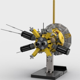 ZITIANYOUBUILD Cassini Huygens Space Probe with Base 1:12 Scale 2096 Pieces
