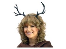 Deer Antlers - Mythical - Headband - Costume Accessory - One Size - 2 Colors